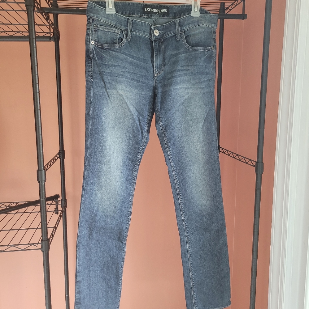 Express Stella Skinny Low Rise Jean